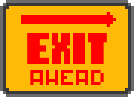 [c7c89d] Exit Sign