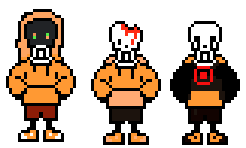 [842b2e] Swap!Murder time trio - Fresh!Ink sans [With better framing by CT]