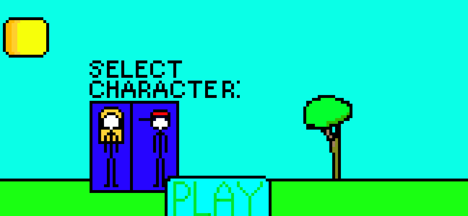 [5f0f48] Pixel Game (not playable, just for show).