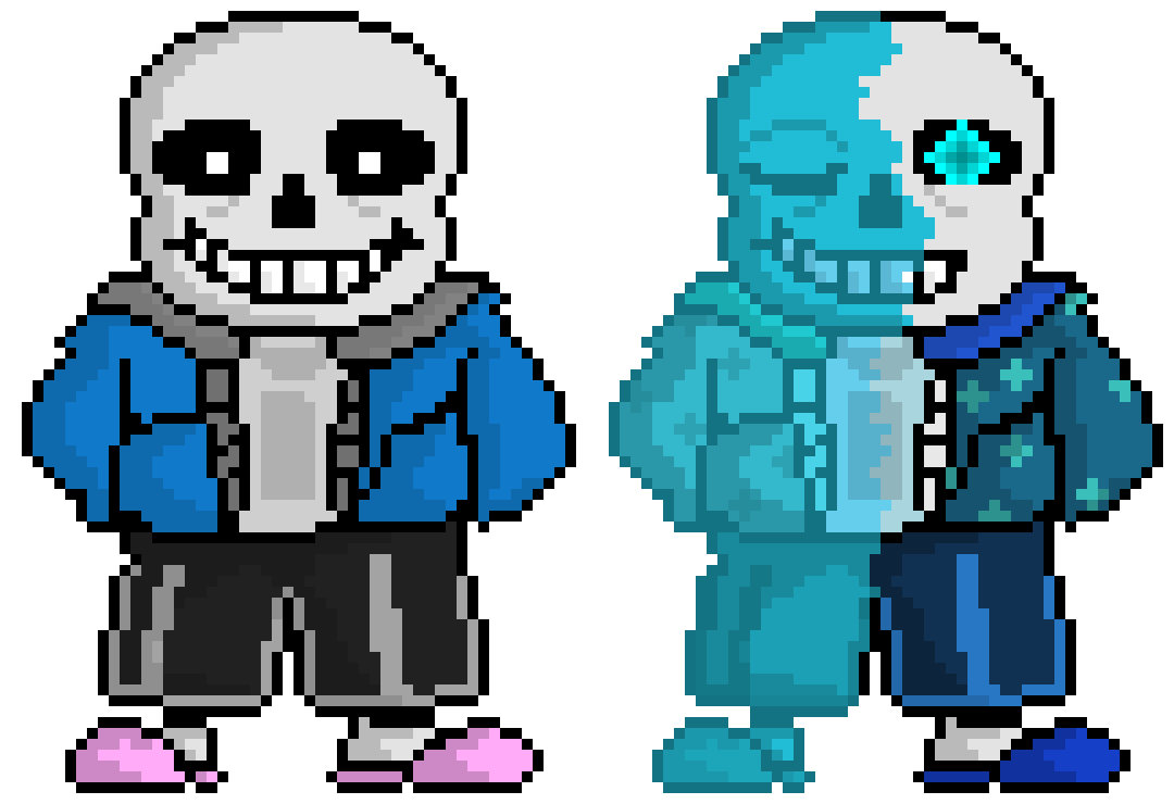 [9664c4] UnderTale & FrozenTale Sans