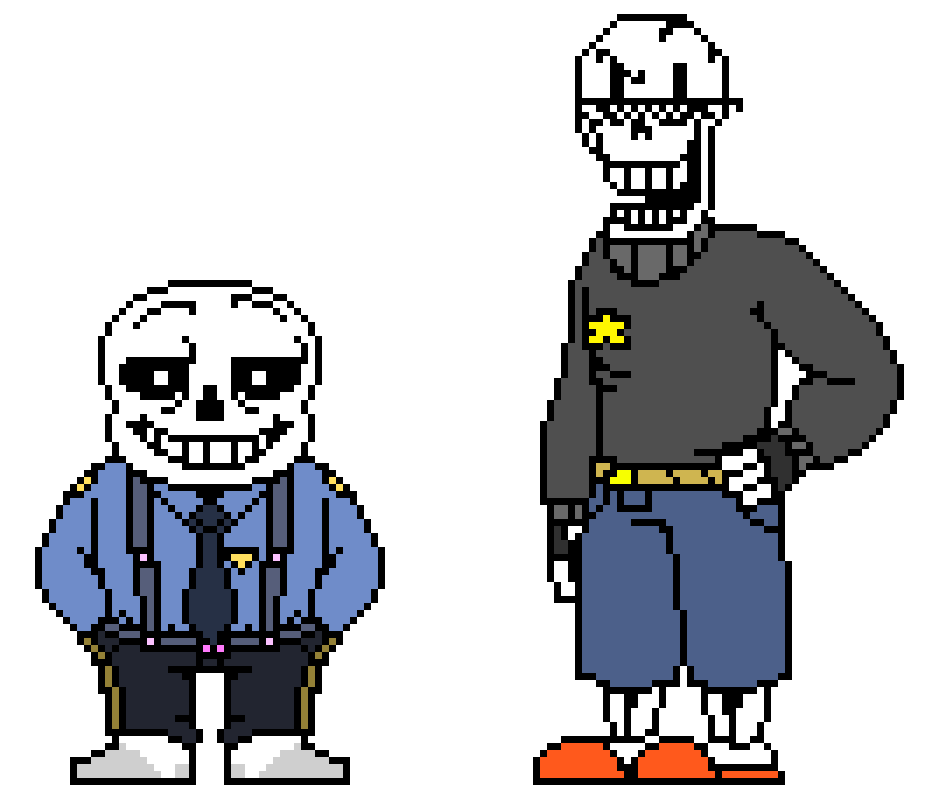 [f16278] Cop Sans and Agent Papyrus: REMASTERED.