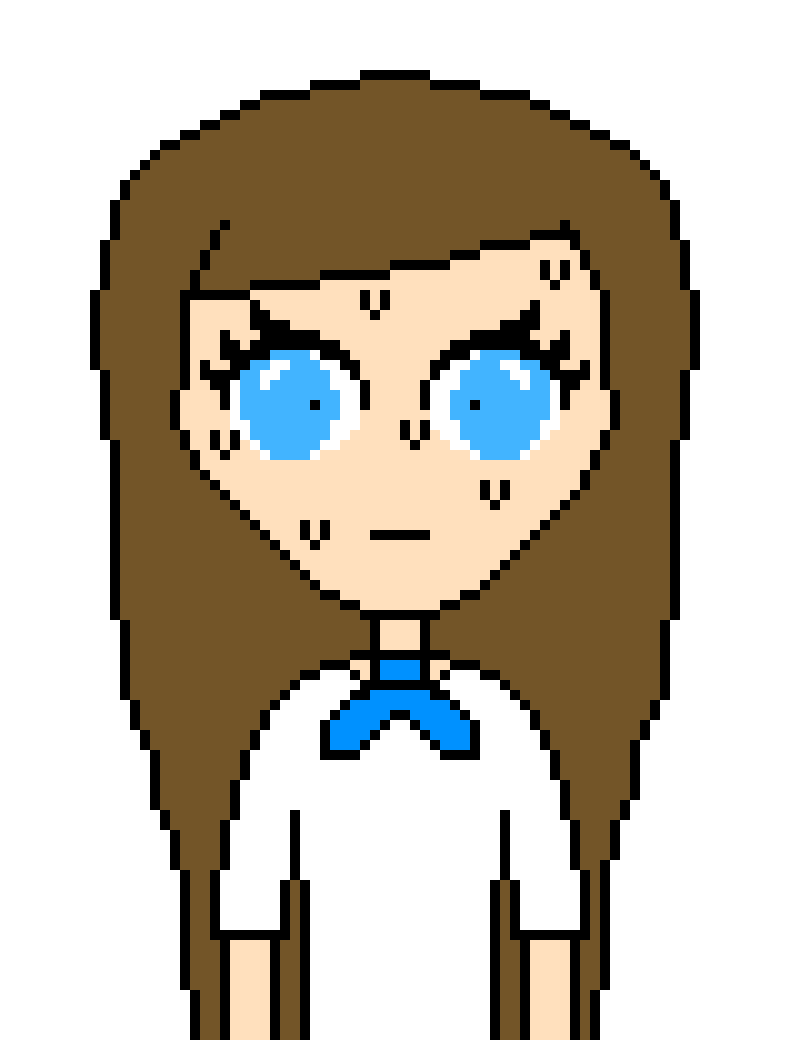 [a41074] I need to blink {blinks after waiting a second for Aaron to look at it} ok I'm good now