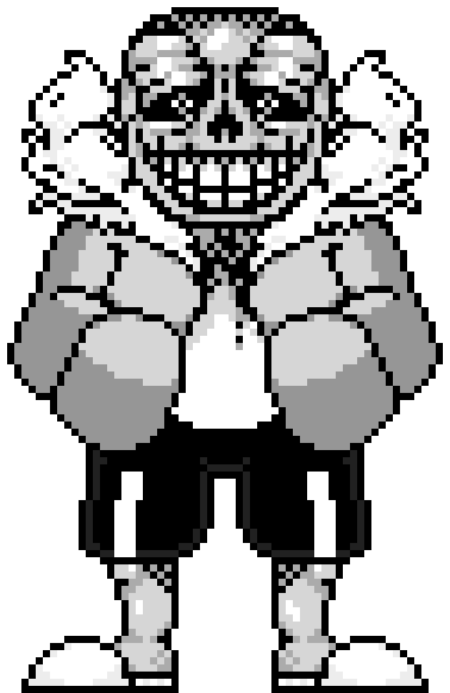 [63ceb7] [UNDERTALE:Gameboy'd] Sans.