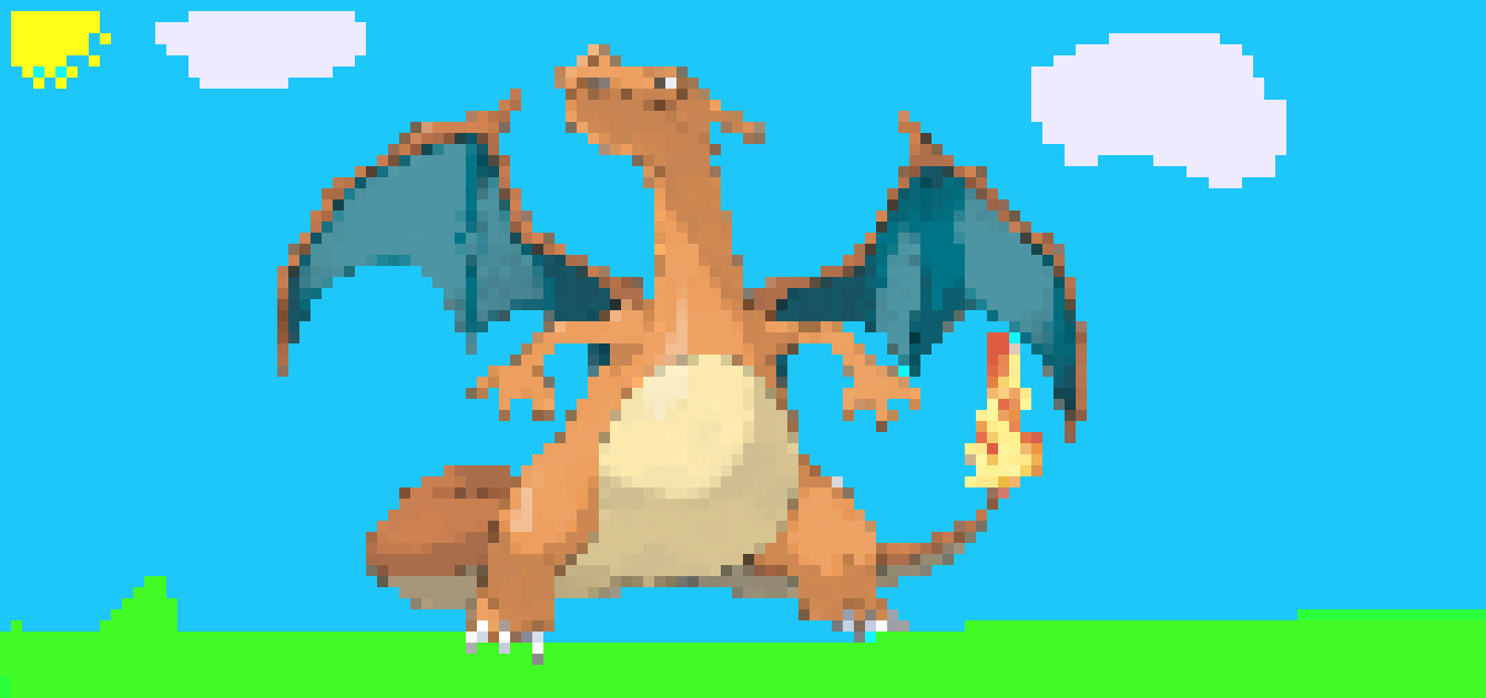 [7d8139] charizard pixel better