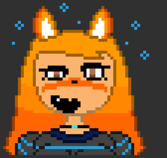 [4fbda4] (gives skeld head pats) d-do you hic l-l-love me skeld hic- Evan