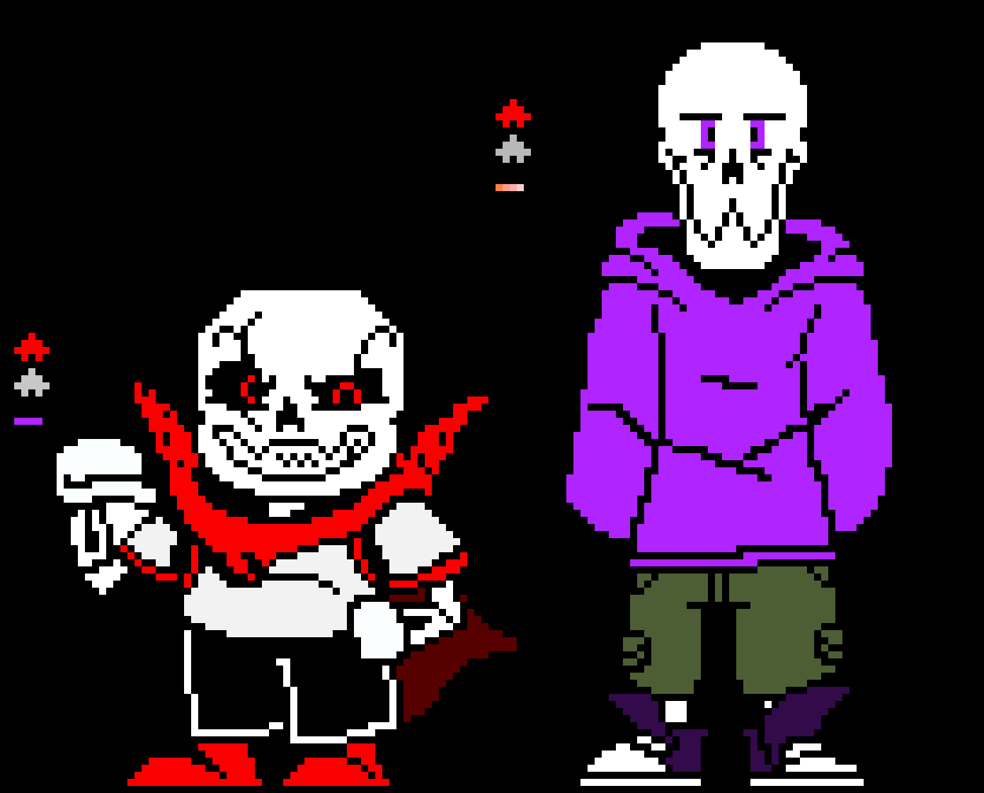 [454be4] swapfell Sans and Papyrus
