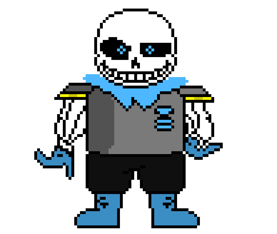 [4fbda4] making sans au's are fun -Evan