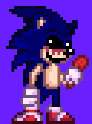 [970cdd] Sonic.EXE-*He went right up to the screen and did his jumpscare*