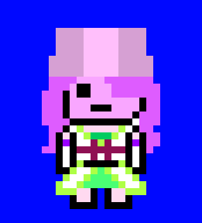 [9cd13c] danganronpa pixel sprite base:Cosmos
