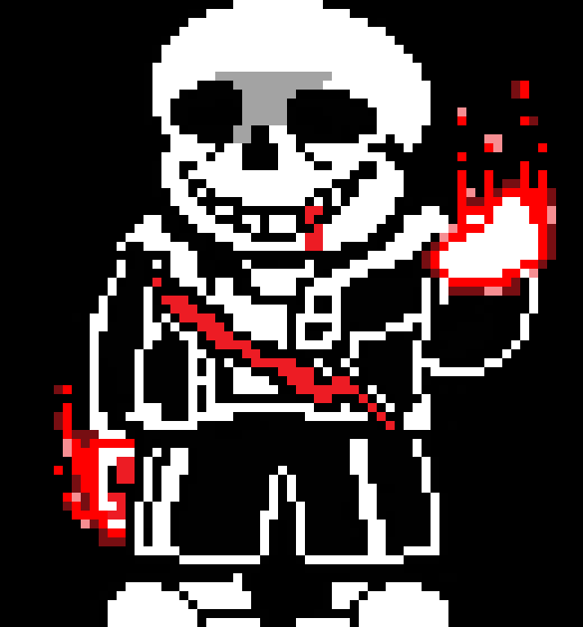 [6a27ef] *shoots multiple gaster blasters at nyleve*- Determined sans