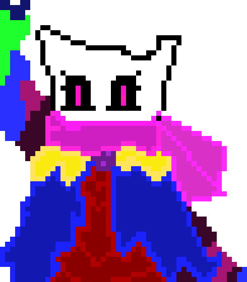 [1bfdd3] Here we are a magical deman but whats this someone following her.