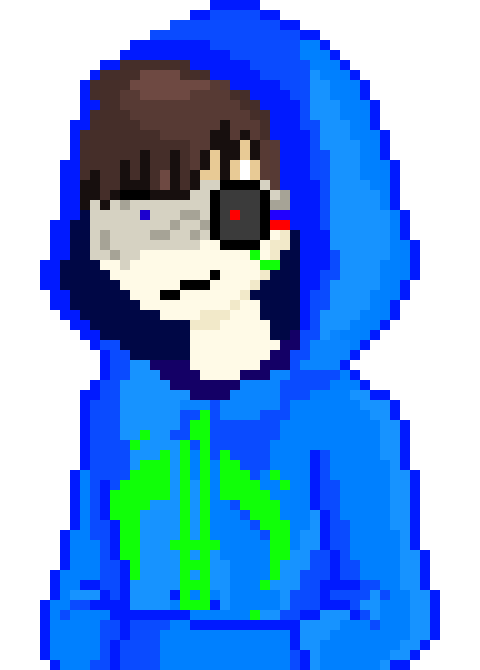 [a81234] -notices hes not gonna make it- time for a detour...-makes two more portals beside each other and falls through them-