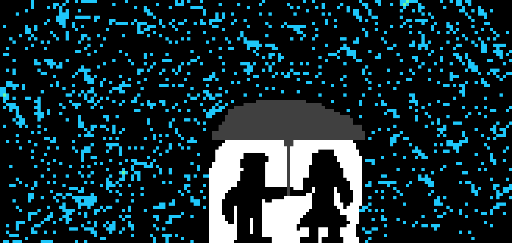 [9664c4] rain couple