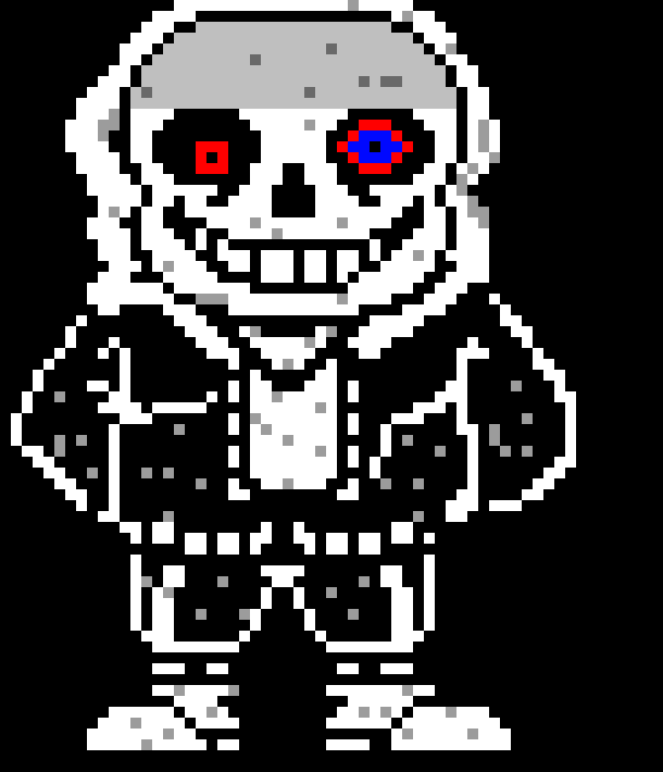 [43520c] dust sans sprite