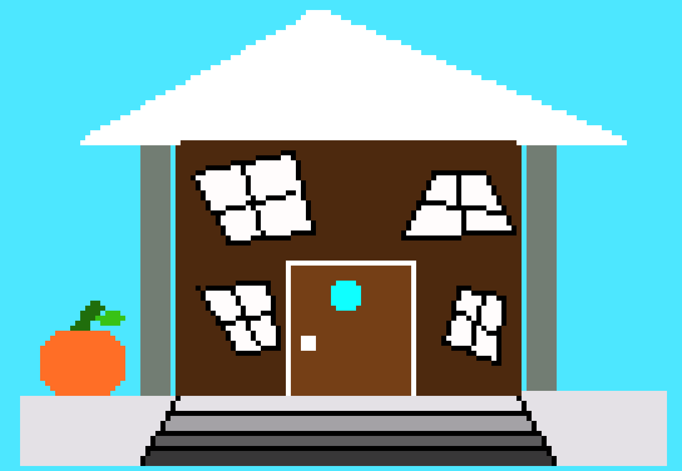 [158300] Halloween house