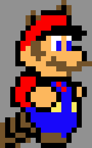 [4da92d] SMB2/USA Tanooki Mario Sprite -thekingdudidly