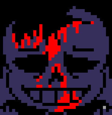 [7ce906] Guess I'll eat something, then just finish the job.. -HorrorTale Sans