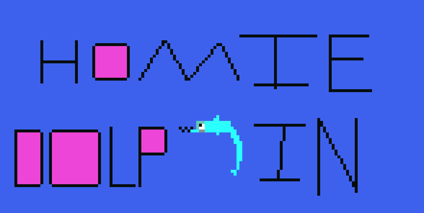 [9664c4] homie dolpin pixel art