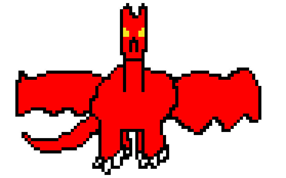 [9664c4] Fire Dragon Front Wing Flap