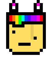 [401102] *still hiding behind the box*-child rainbow