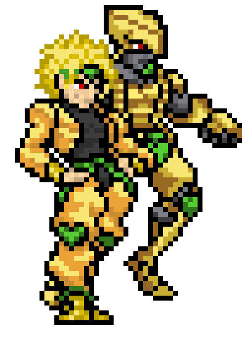 [4076f0] nani? -he turns around and sees em- -DIO (cleetus)