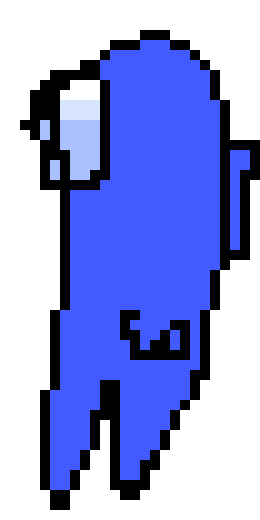 [67071b] sexy blue among us