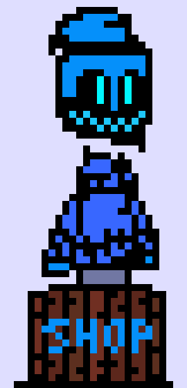 [17d6d3] "sounds like the creams of the damned, however, if you don't wanna be dragged to hell buy my anti-hell potions here!"