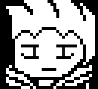 [8d9029] *he somehow was up on a thick branch on a tree near sans and asriel.* what's up with chris?