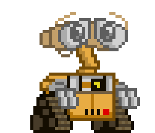 [45d928] -wall-e completely goes back to normal- wall-e! -fires a thin red laser at chara-