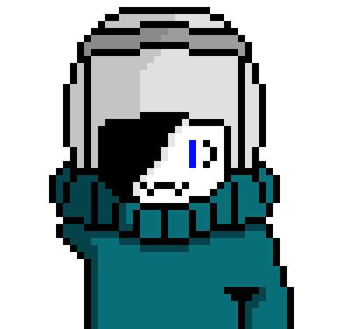 [3897d8] (summons a blaster at the ranbom sans and it fires)