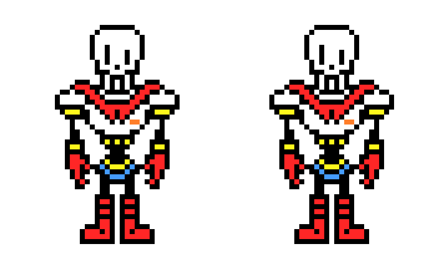 [d2eac1] Papyrus' Sprite