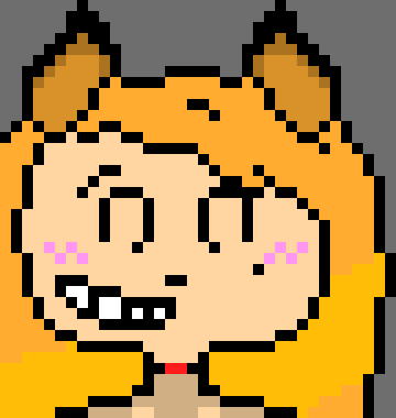 [405e37] Eve Foxx: *Her tail would wag* Yes, Because they are nice and soft...like mine but..yours are softer than mine...