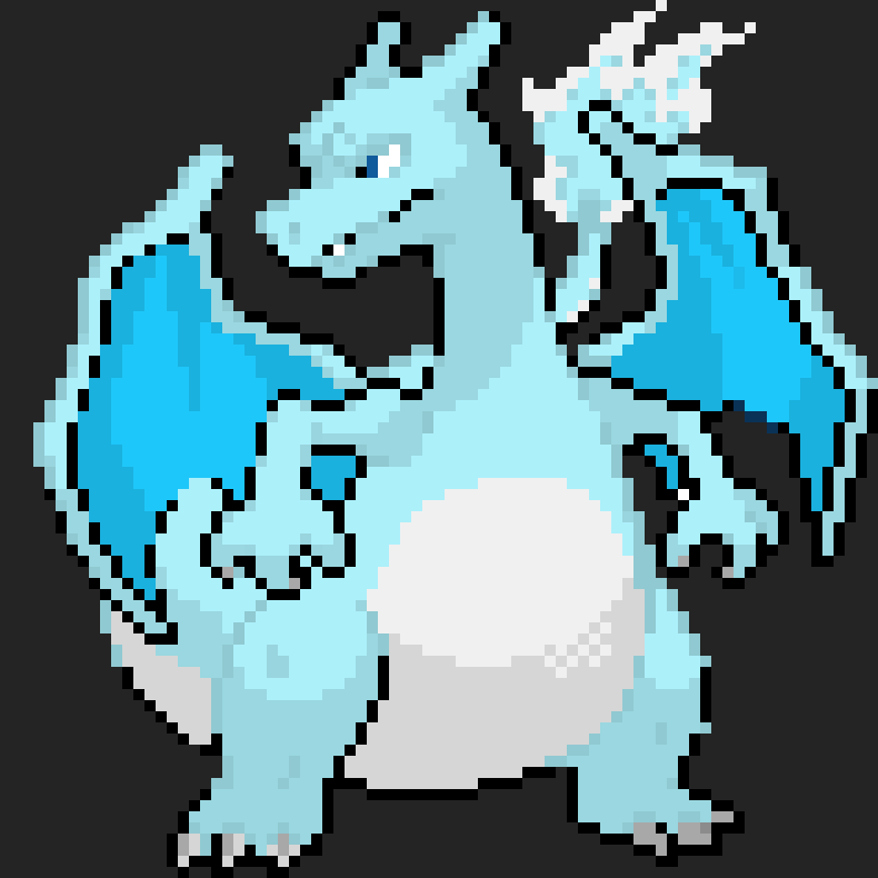 [390dcd] Charizard Ice type / Kyu