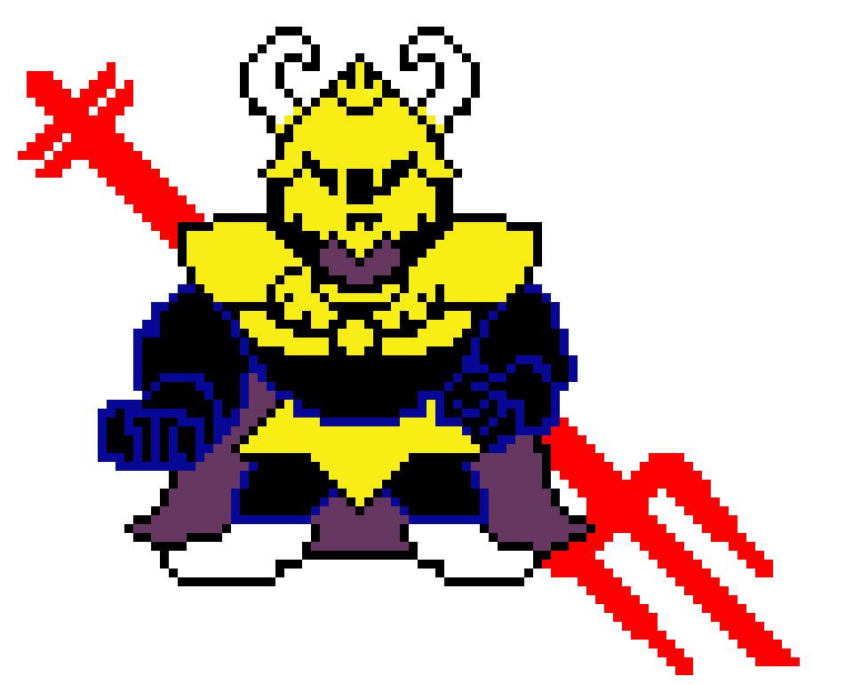 [9664c4] Asgore Fight Stance