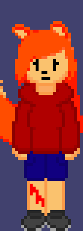 [733b2d] *Sits on a rock* *Huff puff* -Foxlya