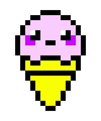 [9664c4] Helado pixel art