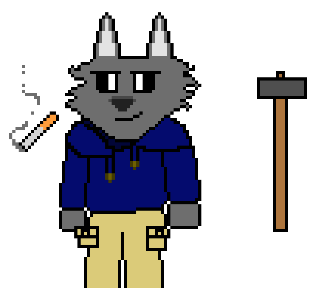 [d7ac17] Realistically, he would basically be an Over-Average Human with a Sledgehammer. But since Blitz "died", he basically can summon Blitz when he needs to.