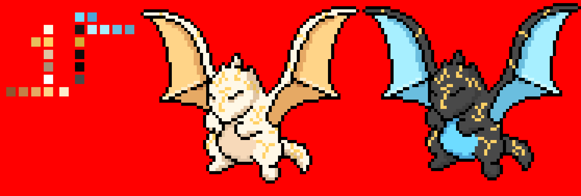 [b5ff1a] Onkyte Sprite and shiny, Completed