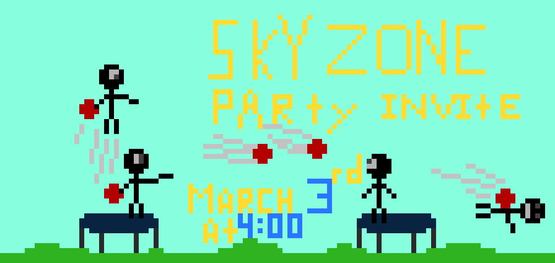 [9664c4] SkyZone Party Invite