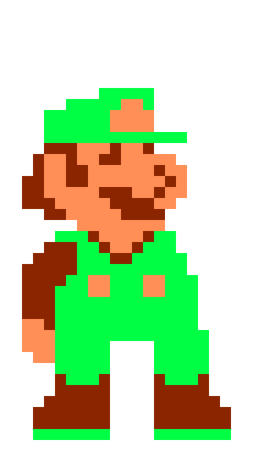 [961d32] Luigi sprite real