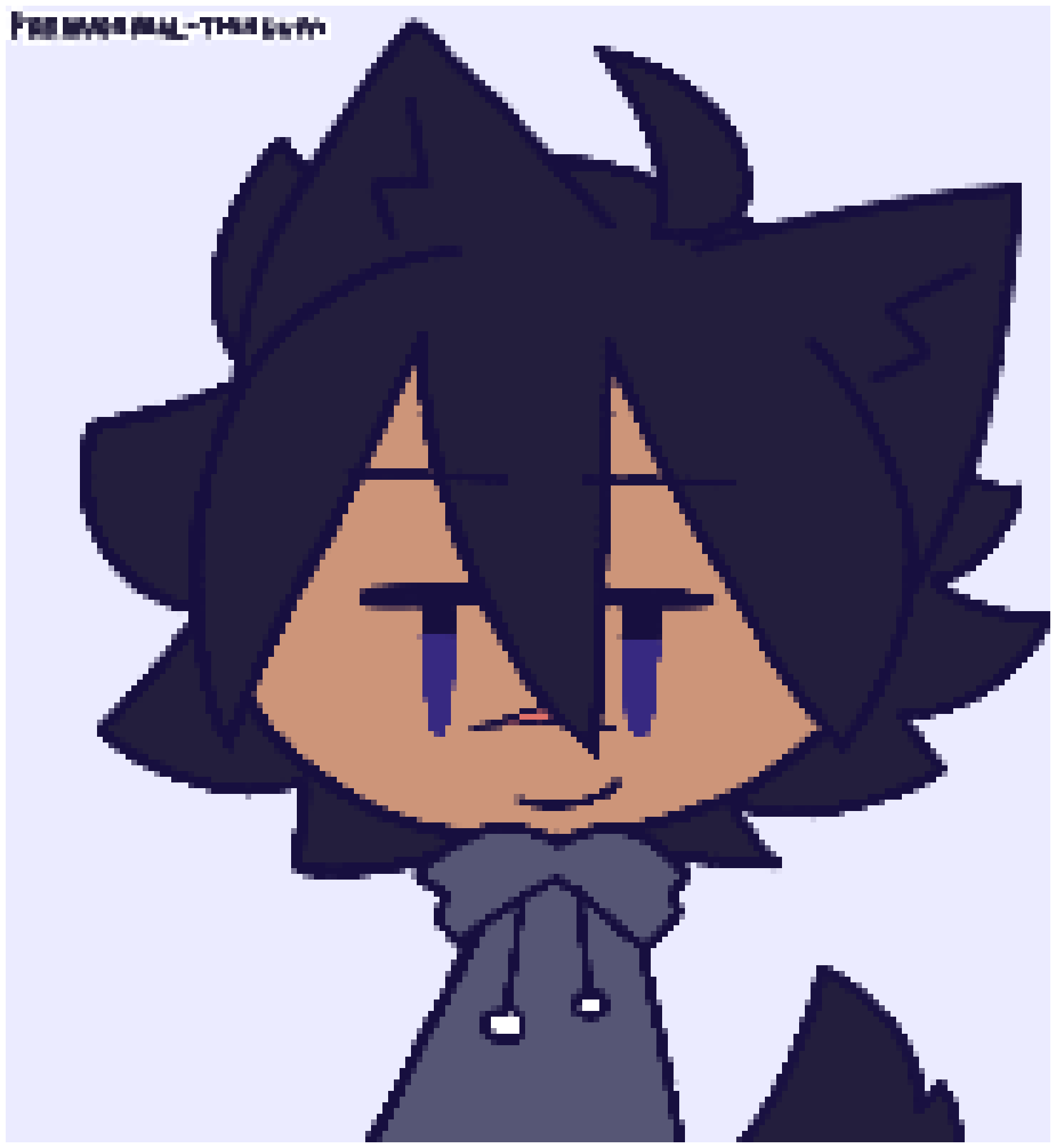 [0b51d0] Back, and I imported something I made in Picrew.