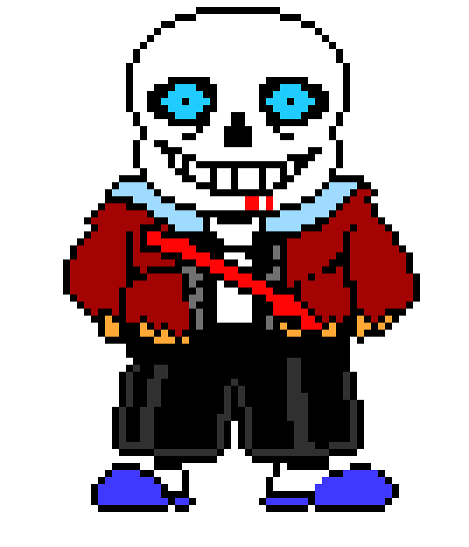 [a0e774] Power tale sans sprite hurt true battle sprite