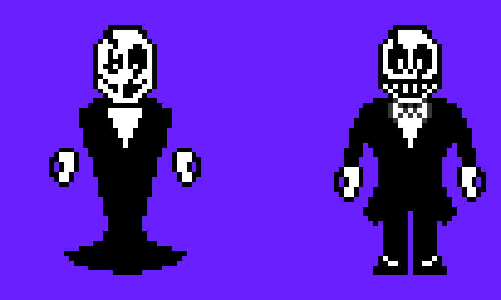 [adfb74] Forgot to mention,I remade Gaster and made a form for when hes not in the void