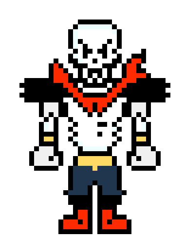[9664c4] Papyrus' Sprite