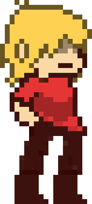 [d95e97] ... *he slowly opens the door, peeking through the cracks in his eyes. He got nervous when he saw Salt, but luckily she was clothed.*