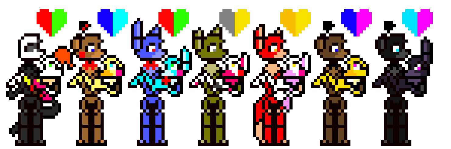 [9664c4] FNAF OTPs - By : Wolfa794