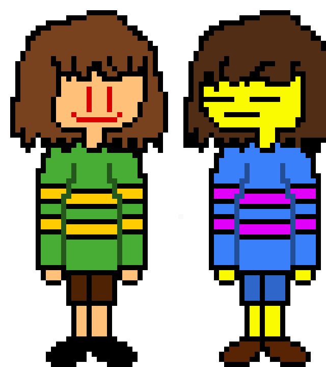 [e19b74] ~ Chara & Frisk ~