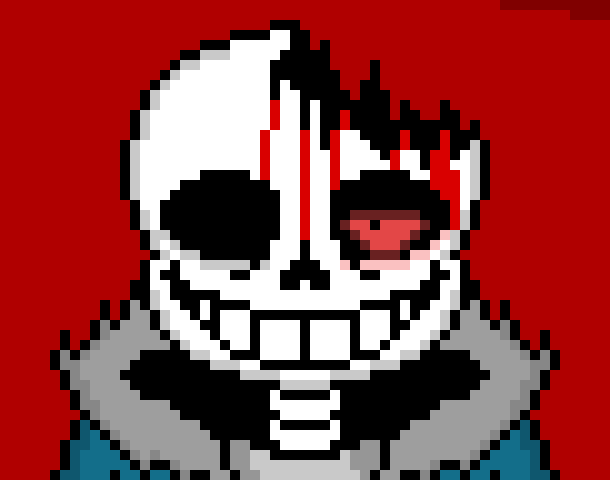 [7ce906] Deal with those people *(Horror exits.) -HorrorTale Sans
