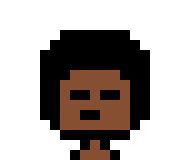 [017556] That one person with the black jacket looks... human at least.