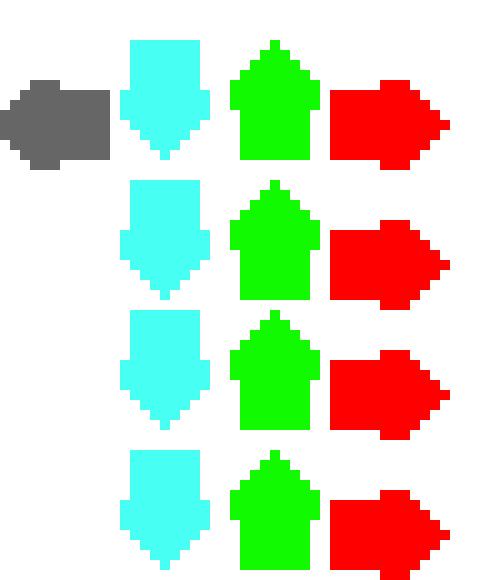 [a62b6f] i made a spritesheet of fnf notes. so i made the milf beat drop.-rainbowfox2011